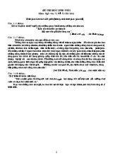 12 Đề thi học sinh giỏi môn Ngữ văn Lớp 7